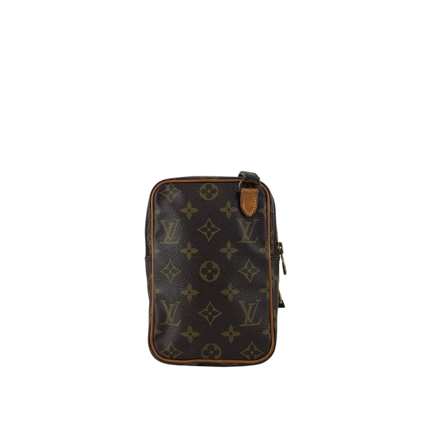 LOUIS VUITTON Monogram Shoulder bag Brown Vintage zvucr2