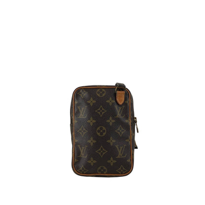 LOUIS VUITTON Monogram Shoulder bag Brown Vintage zvucr2