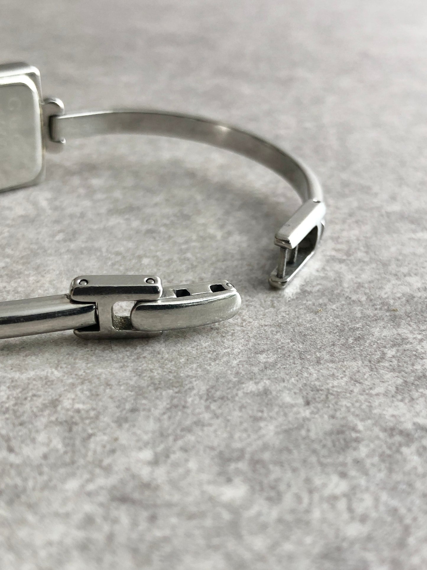 GUCCI Quartz Watch Silver Vintage1900L cpxu7b