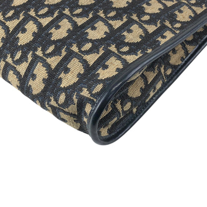 Christian Dior Trotter Shoulder bag Navy Vintage 57rizh