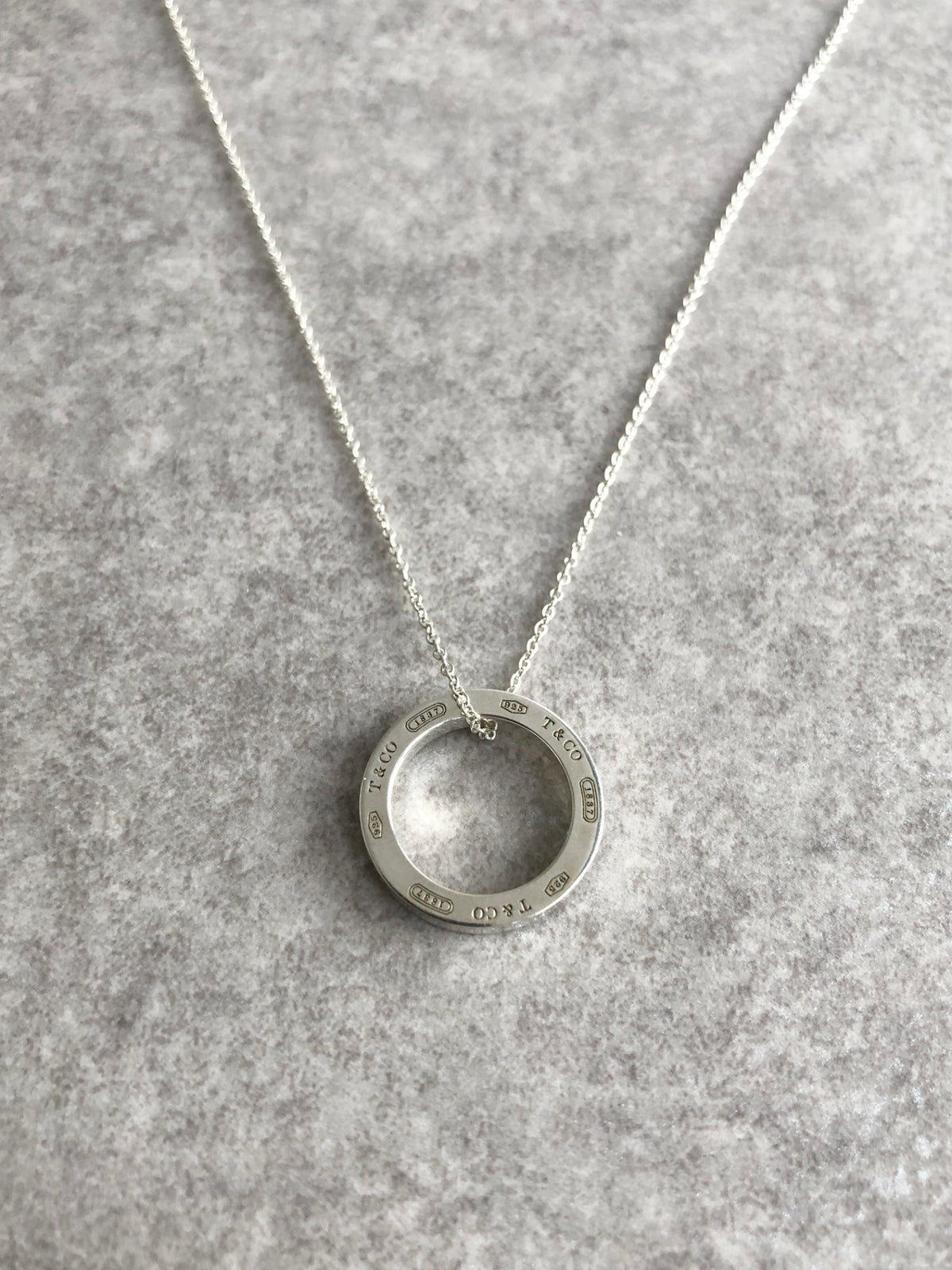 Tiffany & Co. SILVER925 Necklace Silver Vintage twdi2t