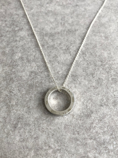 Tiffany & Co. SILVER925 Necklace Silver Vintage twdi2t