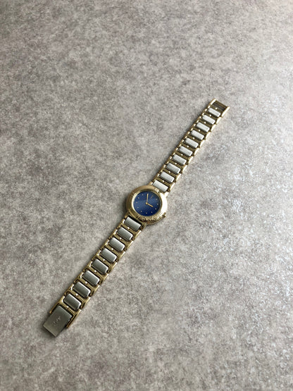 Yves Saint Laurent Quartz Watch Silver×Gold Vintage x54af4