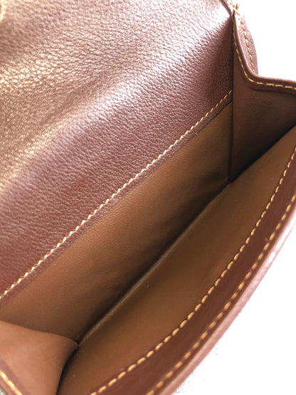 CELINE Triomphe Folded Wallet Navy Vintage vwdke2