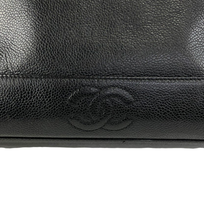 CHANEL Coco Mark Chain Shoulder bag Black Vintage gph8sd