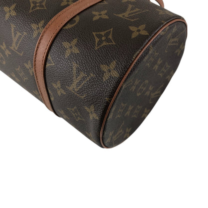 LOUIS VUITTON Monogram Handbag Brown M51365 Vintage zykjuk