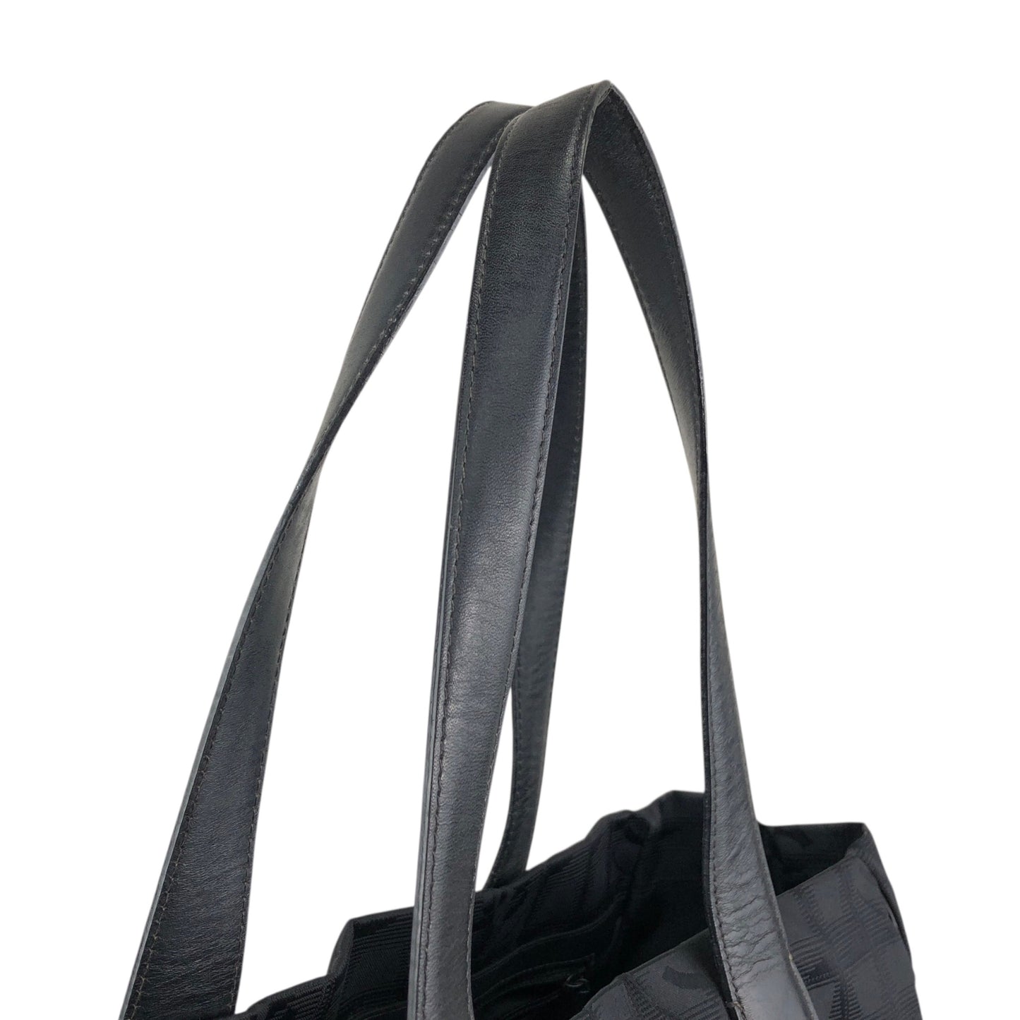 CHANEL New Travel Line Totebag Black Vintage wd2eic