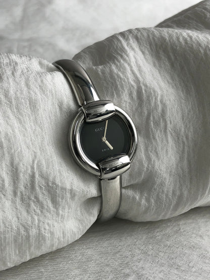 GUCCI Watch Silver 1400ＬVintage 2ky8ci