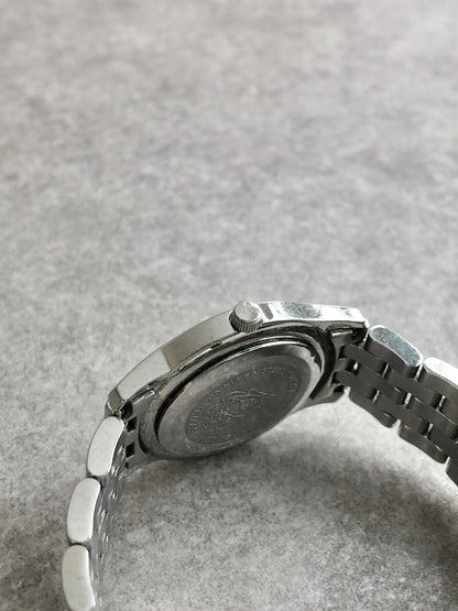 GUCCI Watch Black×Silver Vintage 5500L jbxibh