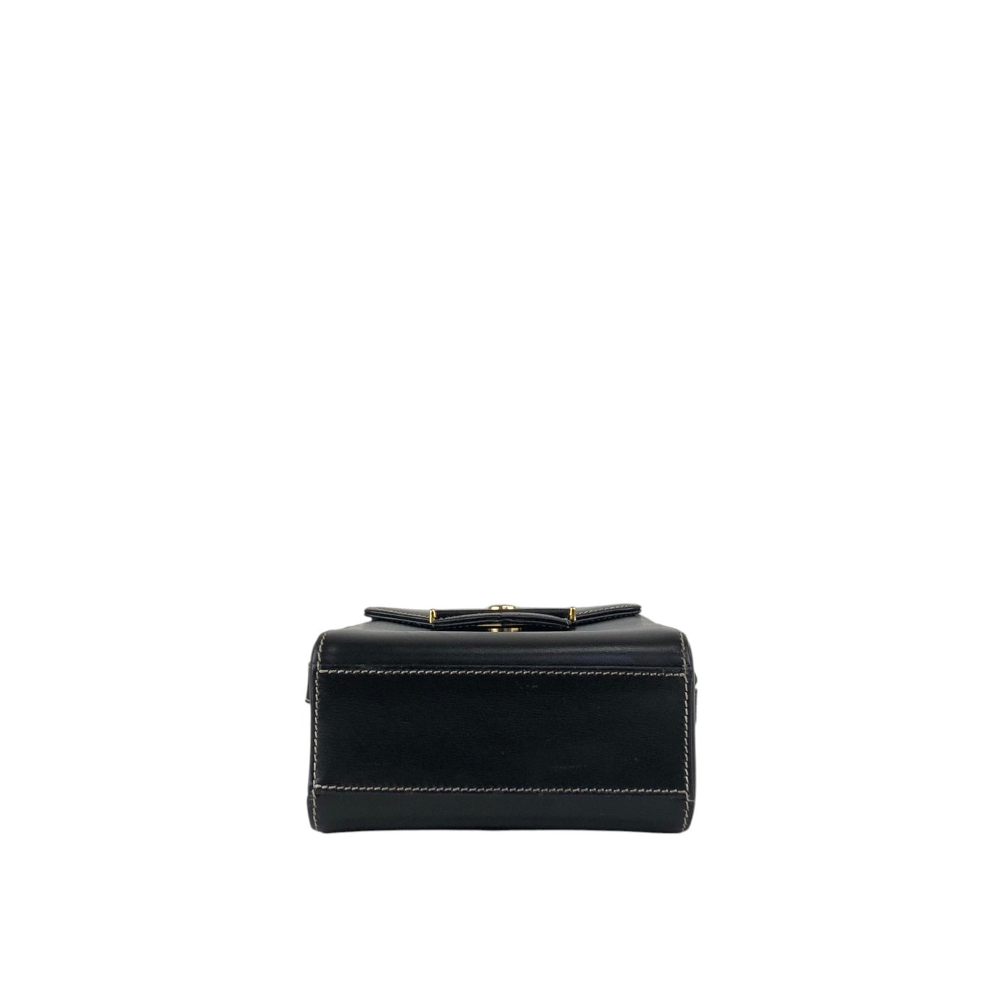 Christian Dior CD Logo Small Shoulder bag Black Vintage esfjwx