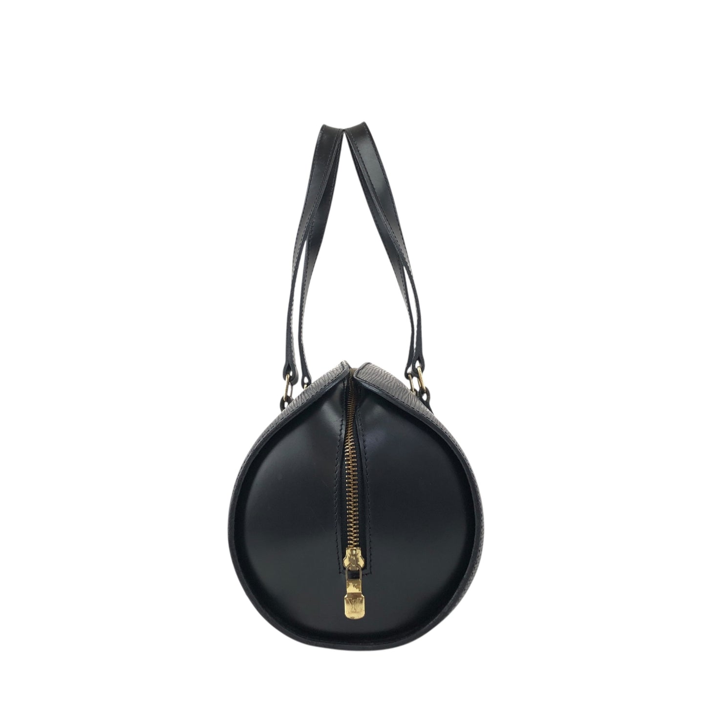 LOUIS VUITTON Handbag Barrel bag Black  Soufflot Vintage yw2s87