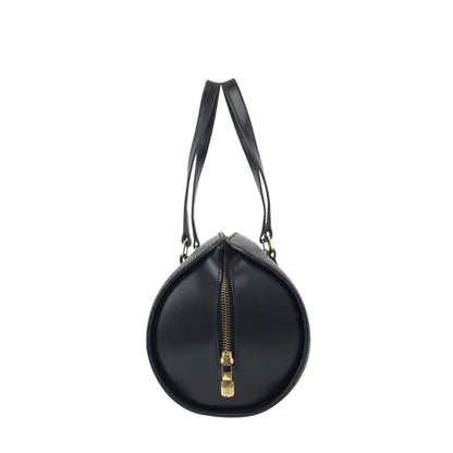 LOUIS VUITTON Handbag Barrel bag Black  Soufflot Vintage yw2s87
