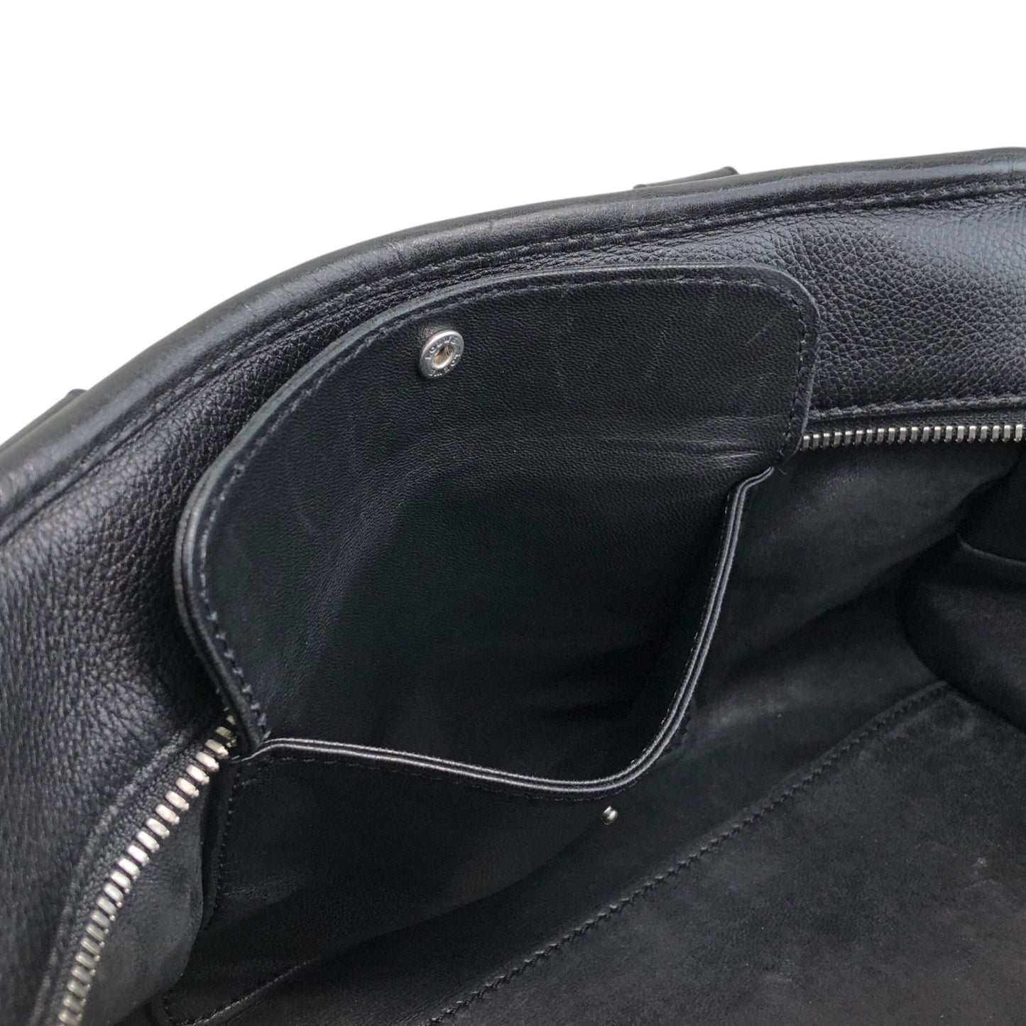 LOEWE Amazona28 Anagram Small Boston bag Handbag Black Vintage pi6ivk