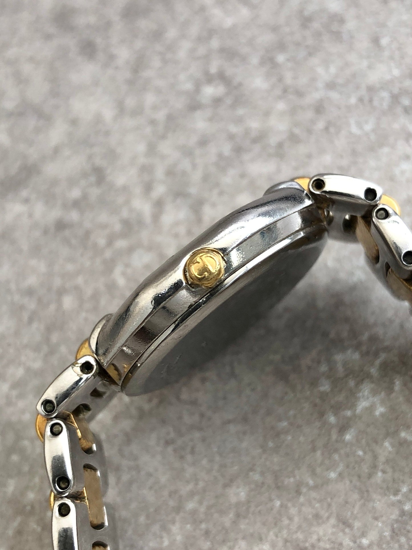 Christian Dior Quartz Watch Gold×Silver 40.203 Vintage 45bvr8