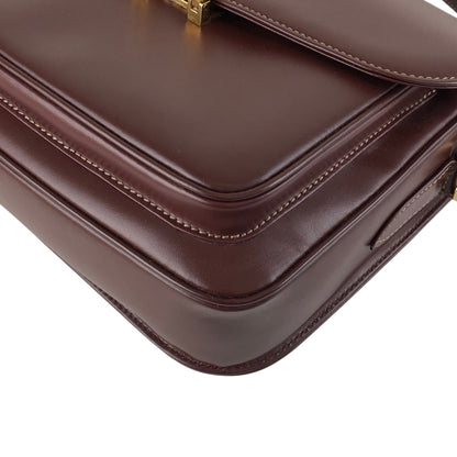 Cartier Horse Bit Shoulder bag Bordeaux Vintage ff8ayd