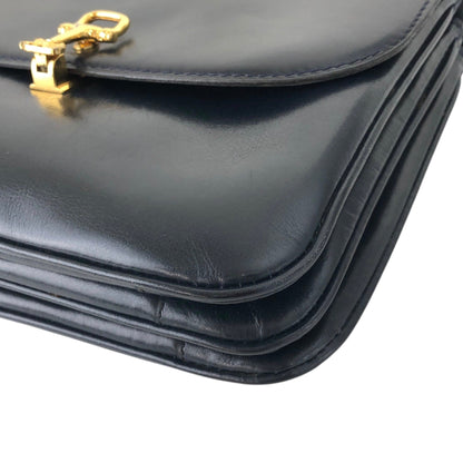 CELINE Carriage 肩背包 海軍藍 復古 cj4csv