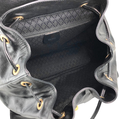 GUCCI Bamboo Backpack Black Vintage 4u5xy4