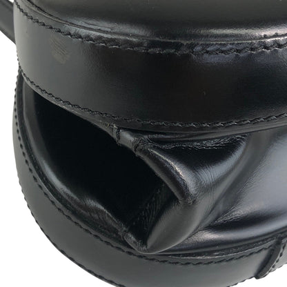 LOEWE Anagram Top Handle Handbag Black Vintage ihd733