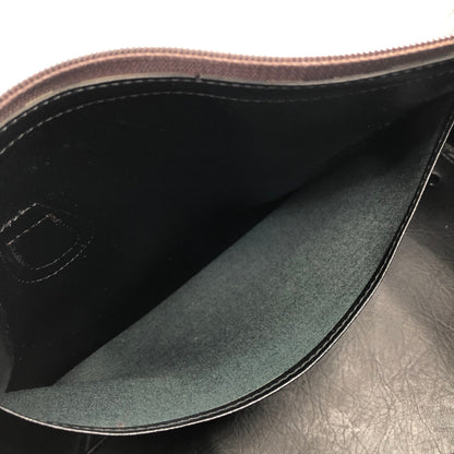 BURBERRY Classic Check Logo Canvas Leather Handbag Boston bag Beige×Brown Vintage 4b8ige