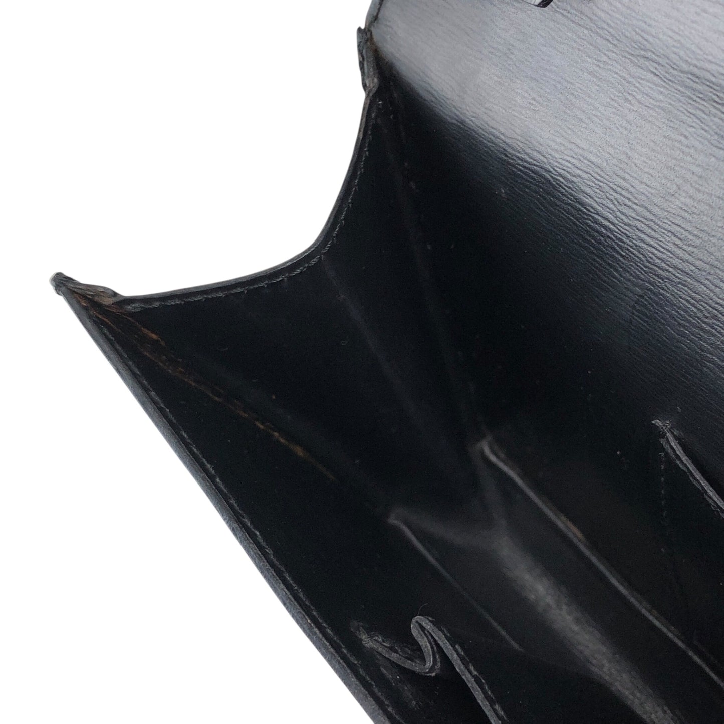 LOUIS VUITTON Epi Turn Lock Shoulder bag Black Vintage 6y7n33