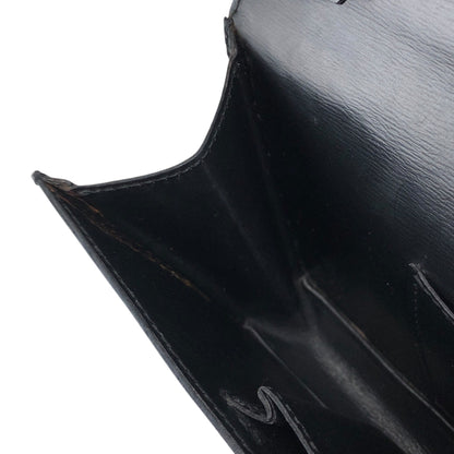 LOUIS VUITTON Epi Turn Lock Shoulder bag Black Vintage 6y7n33