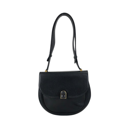 GUCCI Bamboo Shoulder bag Black Vintage g6iek4