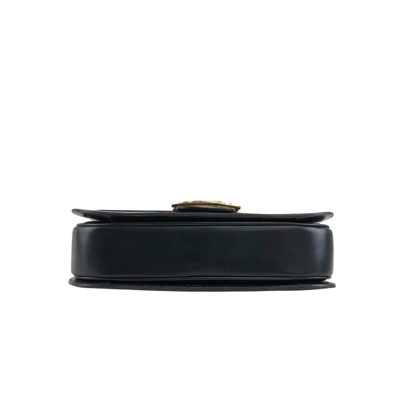 CELINE Horse Carriage Shoulder bag Black Vintage rx5dkd