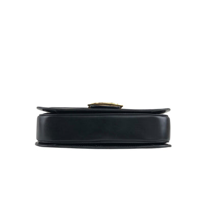 CELINE Horse Carriage Shoulder bag Black Vintage rx5dkd