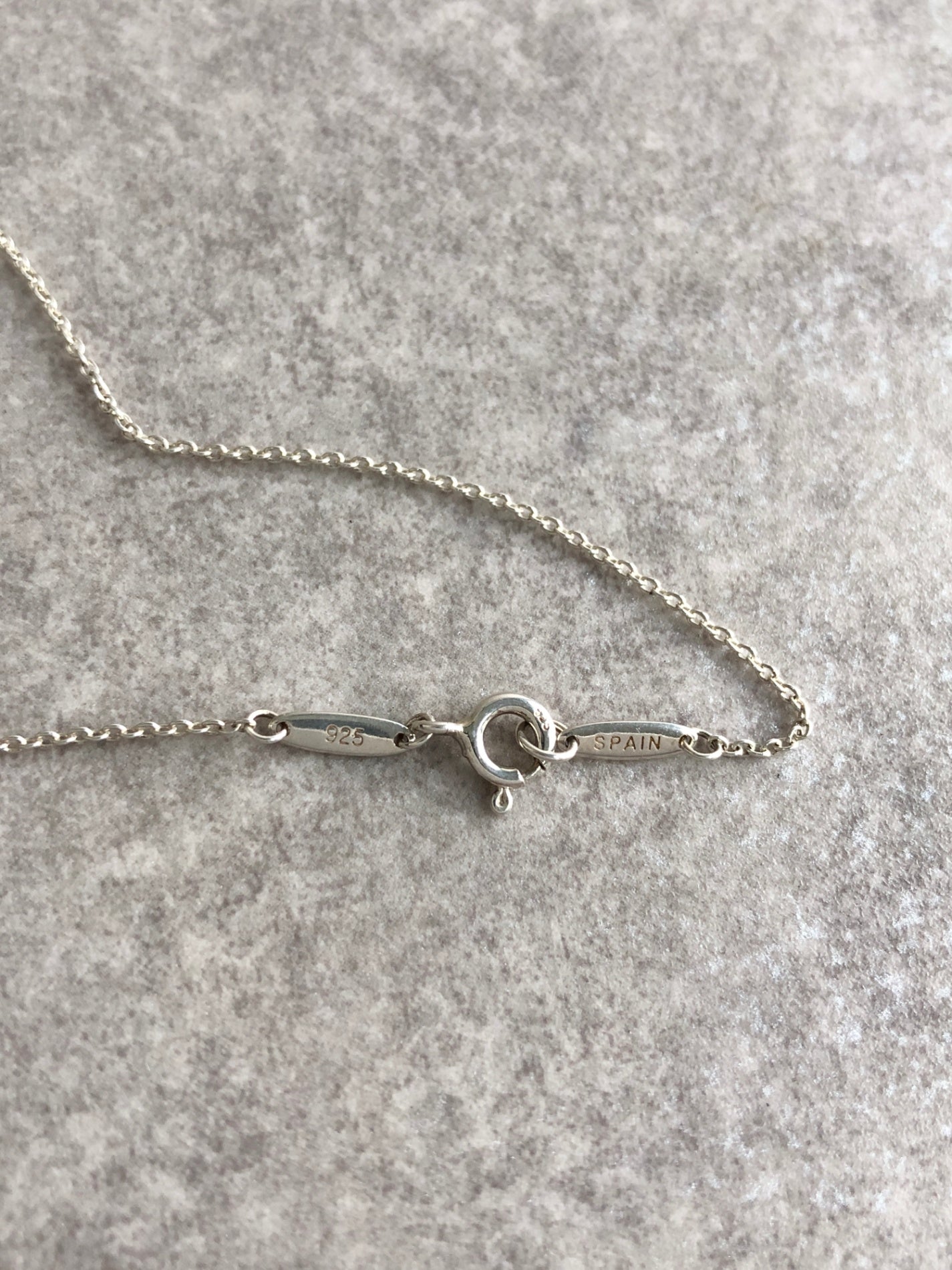 Tiffany & Co. Cross SILVER925 Necklace Silver Vintage h43x6c