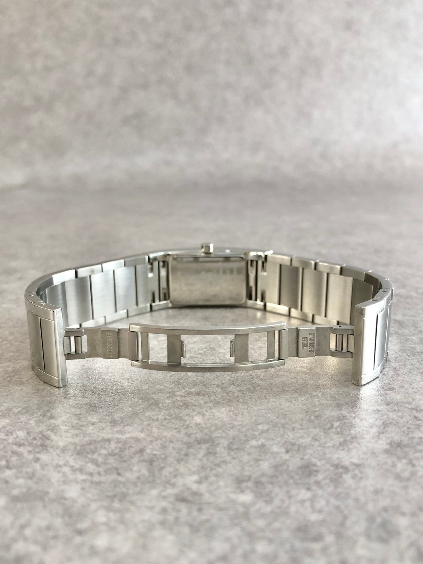 BURBERRY Quartz Watch Silver 14000L Vintage z4wz28