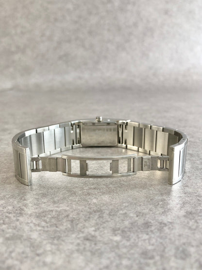 BURBERRY Quartz Watch Silver 14000L Vintage z4wz28