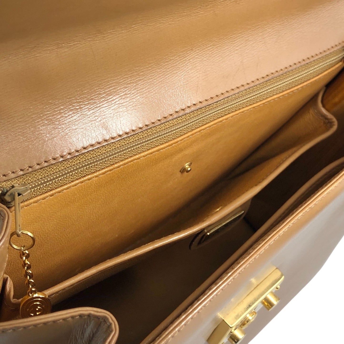 GUCCI Handbag Brown 000/256/0192 Vintage zc4z5e