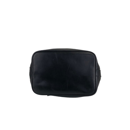 CELINE Macadam Blason Drawstring Shoulder bag Black Vintage mujneu