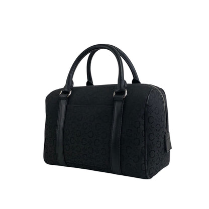 CELINE Small Boston bag Handbag Black Vintage w8thgk