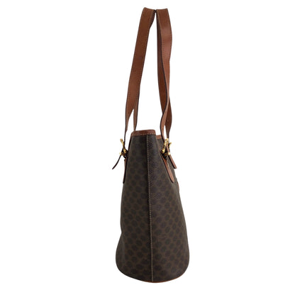 CELINE Macadam Blason Totebag Brown Vintage 4tv5ky