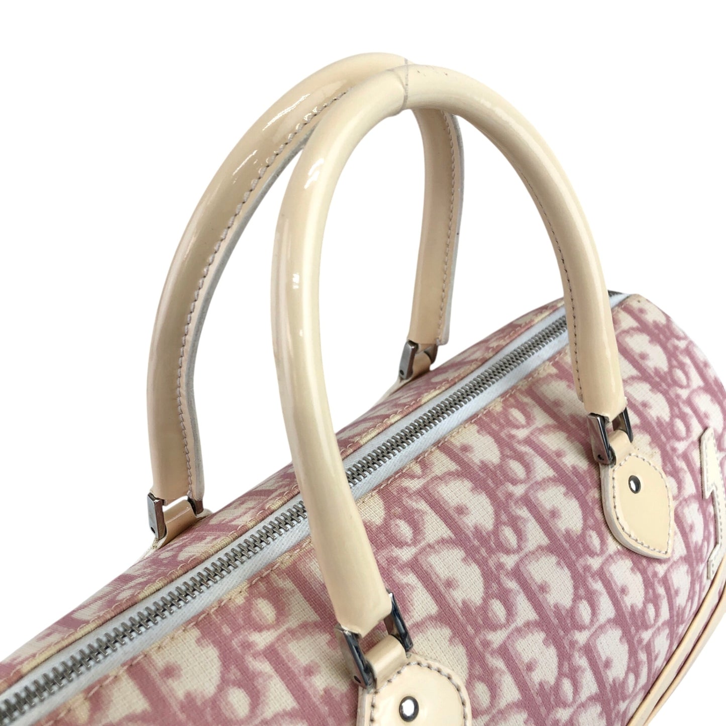 Christian Dior Trotter 手提包 波士頓包 粉紅色 復古 hamzbz