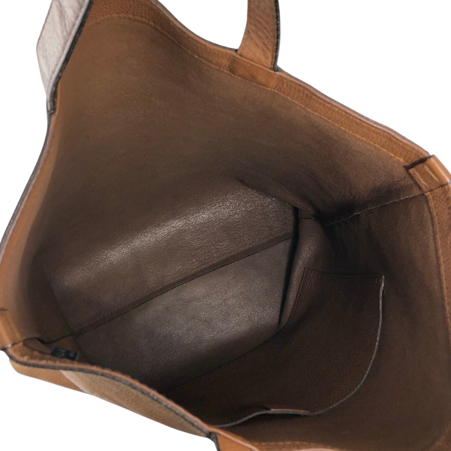GUCCI Logo Embossed Totebag Brown Vintage 7tbu4m
