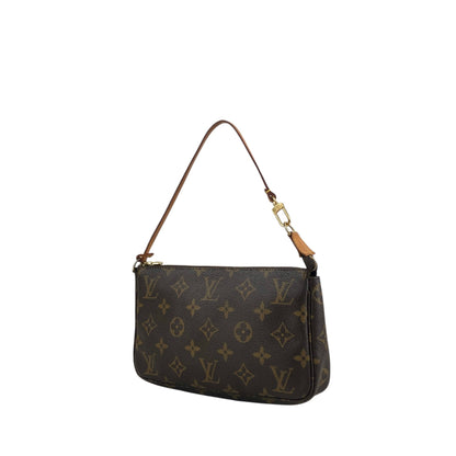 LOUIS VUITTON Monogram Shoulder bag Brown M51980 Vintage k775xf