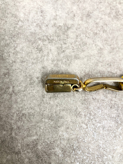 CELINE Triomphe Bracelet Gold Vintage dnaemn