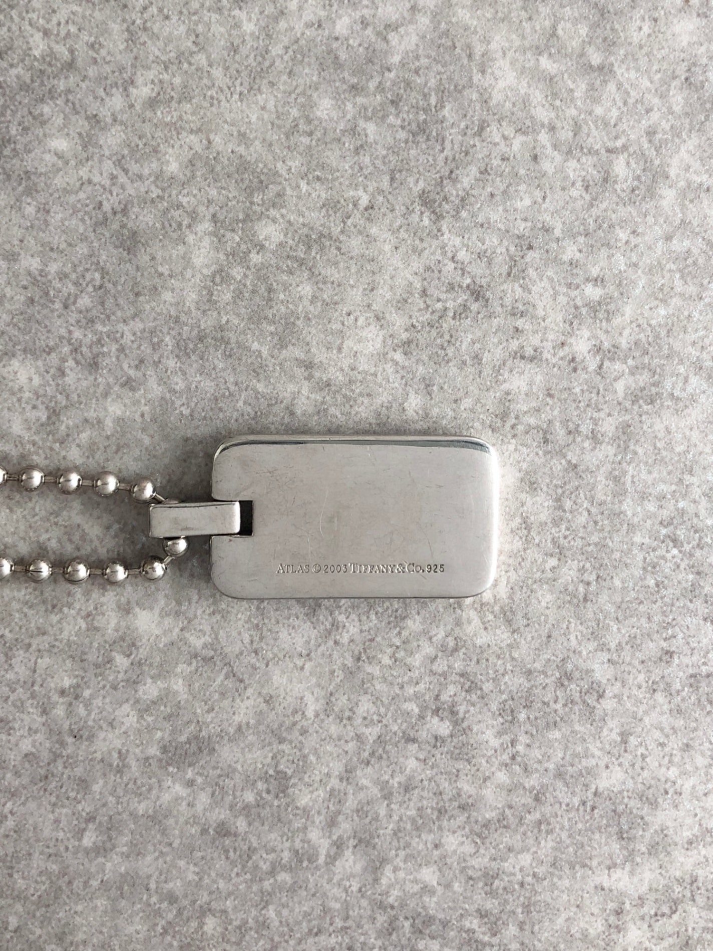 Tiffany & Co. SILVER925 Necklace Silver Vintage zccs5h