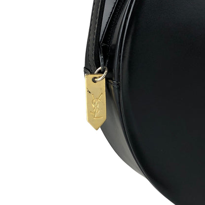 Yves Saint Laurent Round Shoulder bag Black Vintage xtejxv