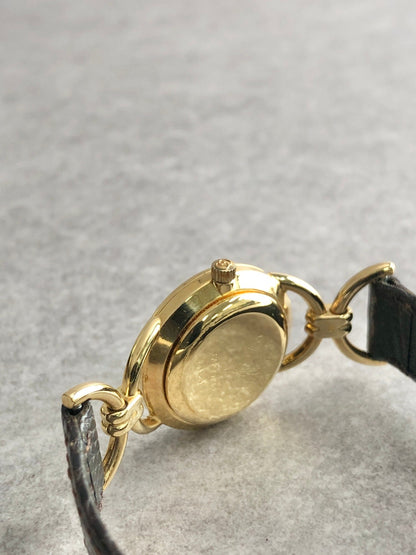 GUCCI Watch Brown Vintage zvytwv