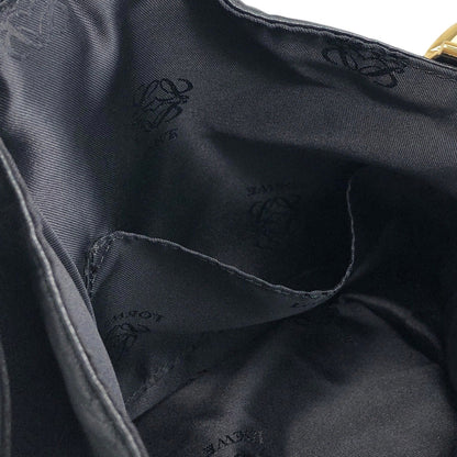 LOEWE Anagram Shoulder bag Black Vintage g6acrx