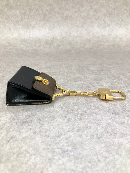 LOEWE Velazquez Anagram Charm Brown Vintage ycmeyb