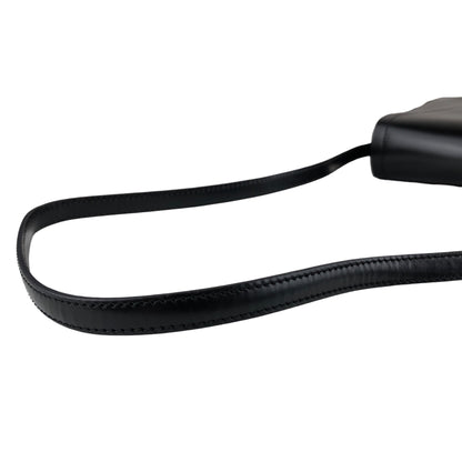 LOEWE Logo Shoulder bag Black Vintage unjut8