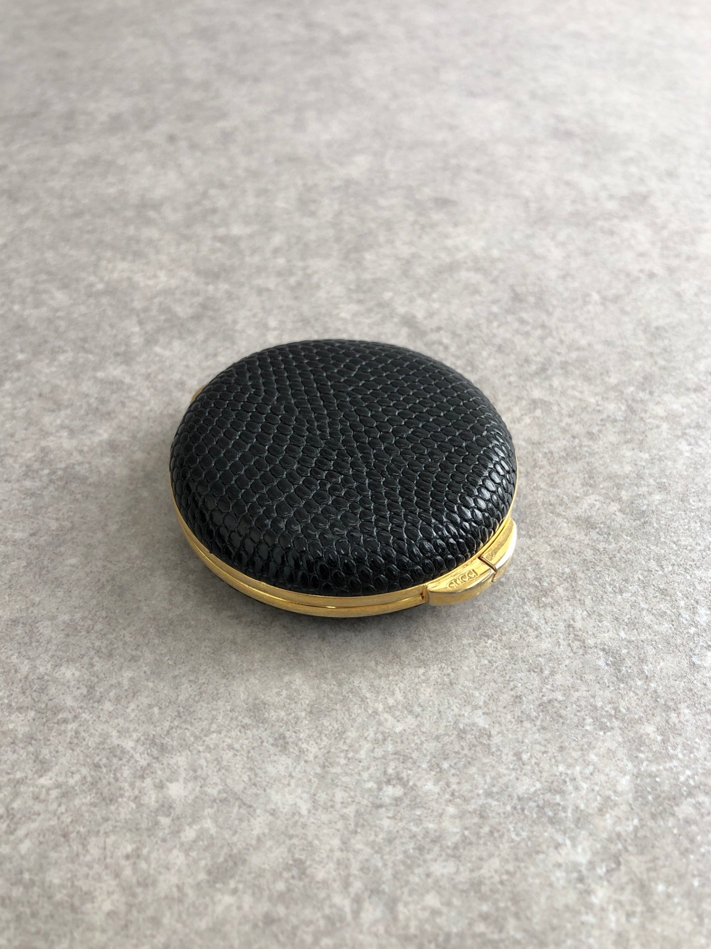 GUCCI Mirror Black Vintage 2su6fn