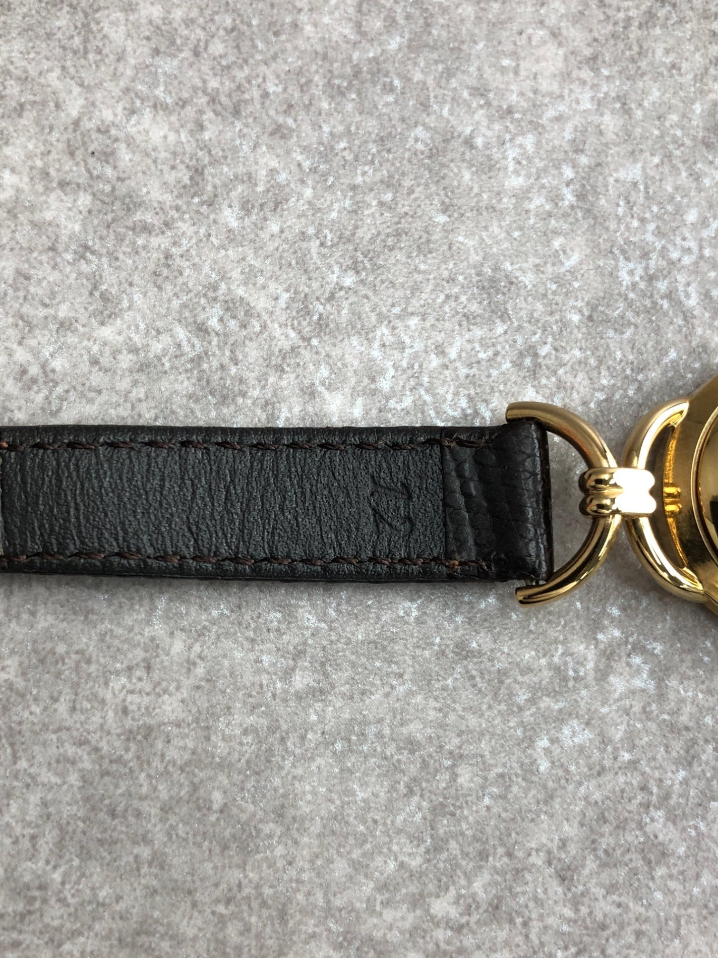 GUCCI Watch Brown Vintage zvytwv