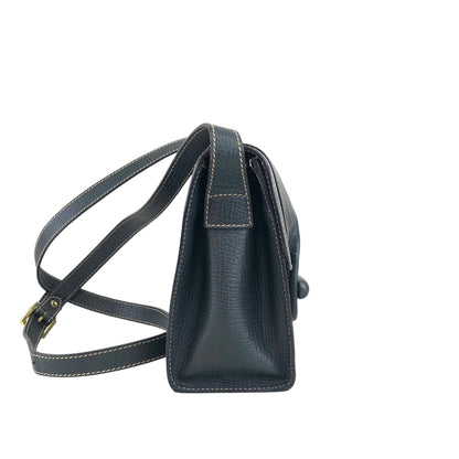 LOEWE Turn Lock Shoulder bag Navy Vintage spwcd3