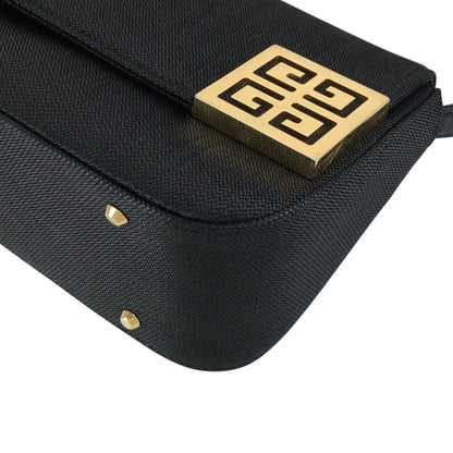 GIVENCHY Logo Small Handbag Black Vintage nkmrr6