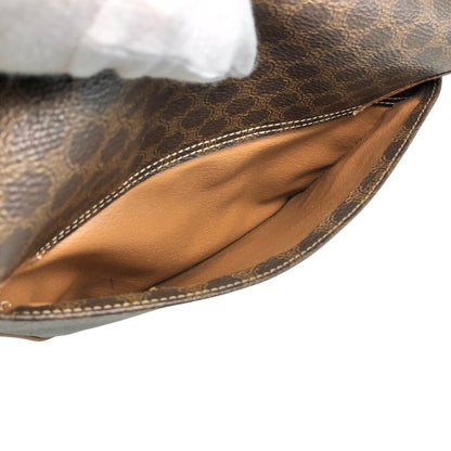 CELINE Macadam Blason Shoulder bag Brown Vintage ug57i6
